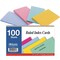 3” x 5” Bright Colored Ruled Index Cards (Pack of 100)